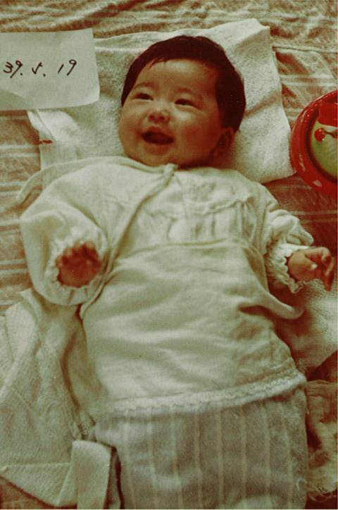 1964年生後3か月